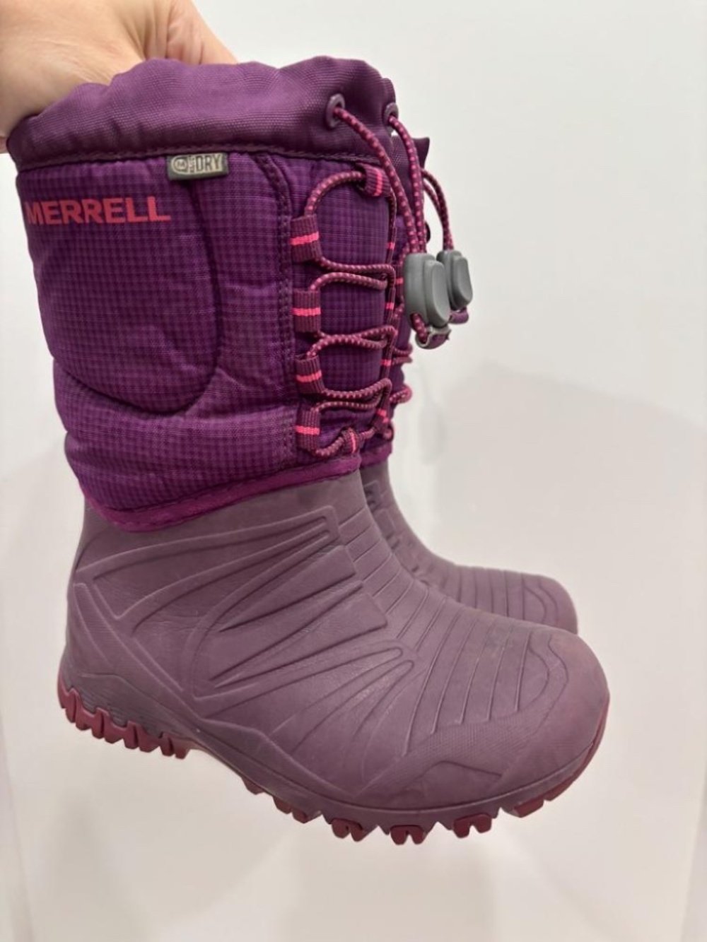 Merrell Kids Snow Quest Lite 3.0 Waterproof Winter Boots – Toddler Size C12 – EU